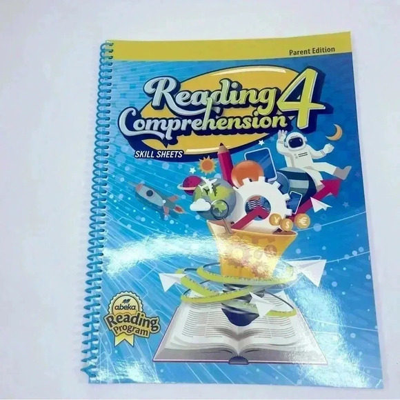 Abeka reading for comprehension‎ skill sheets parent edition book answer key 4th - Picture 1 of 2
